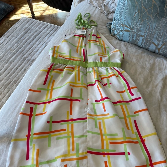 NWT Leona by lauren Leonard Halter Sundress - Picture 3 of 5